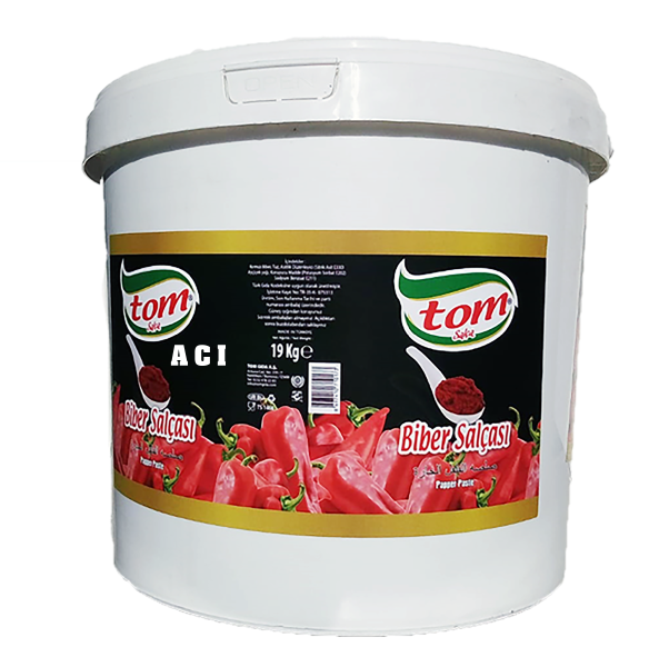 Tom Salça | Acı Biber Salçası 19 kg