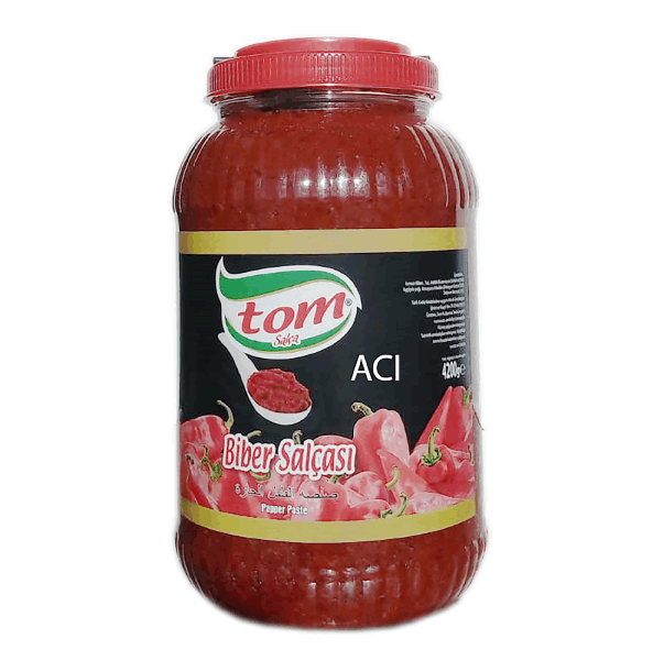 Tom Salça | Acı Biber Salçası 4200 Gr