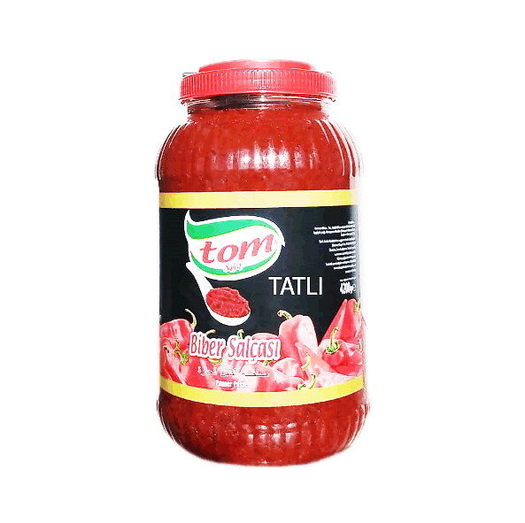 Tom Salça | Tatlı Biber Salçası 4200 Gr